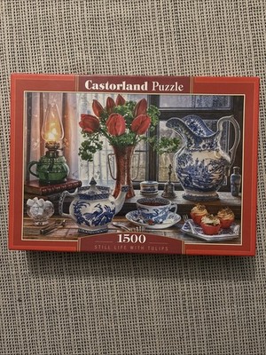 CASTORLAND Puzzle Stilleben mit Tulpen 1500 Teile