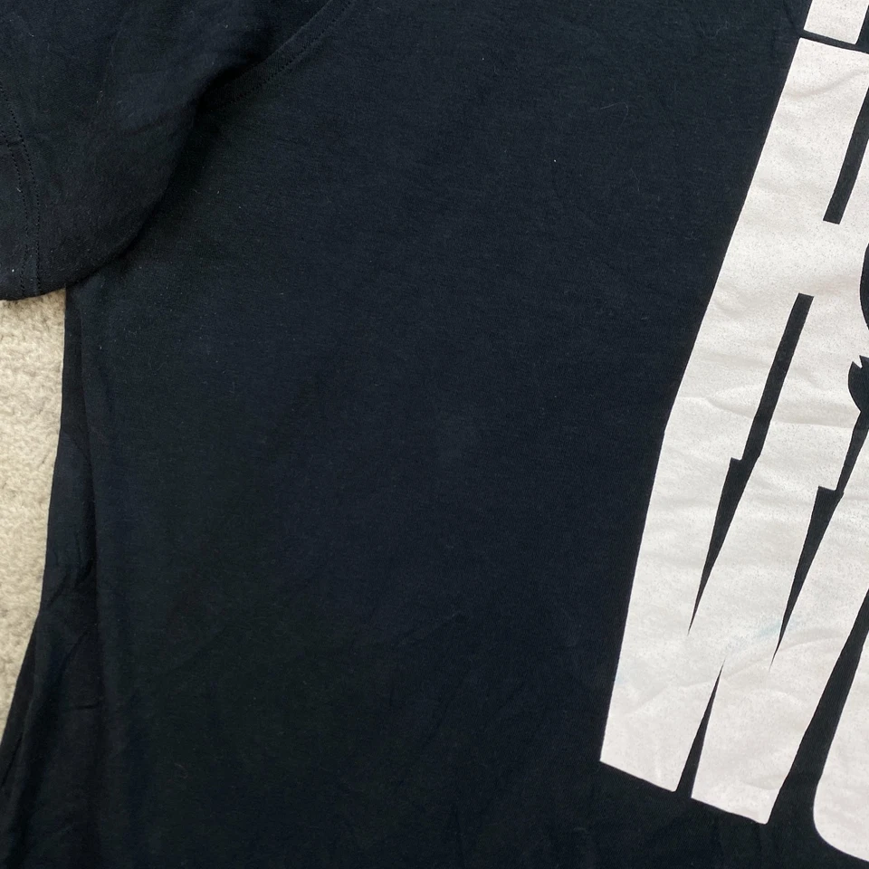 Camisa Under Armour Project Rock 2XL XXL Grande Negra Blanca Entrenamiento Maná Gimnasio Para Hombres Foto 4 de 4