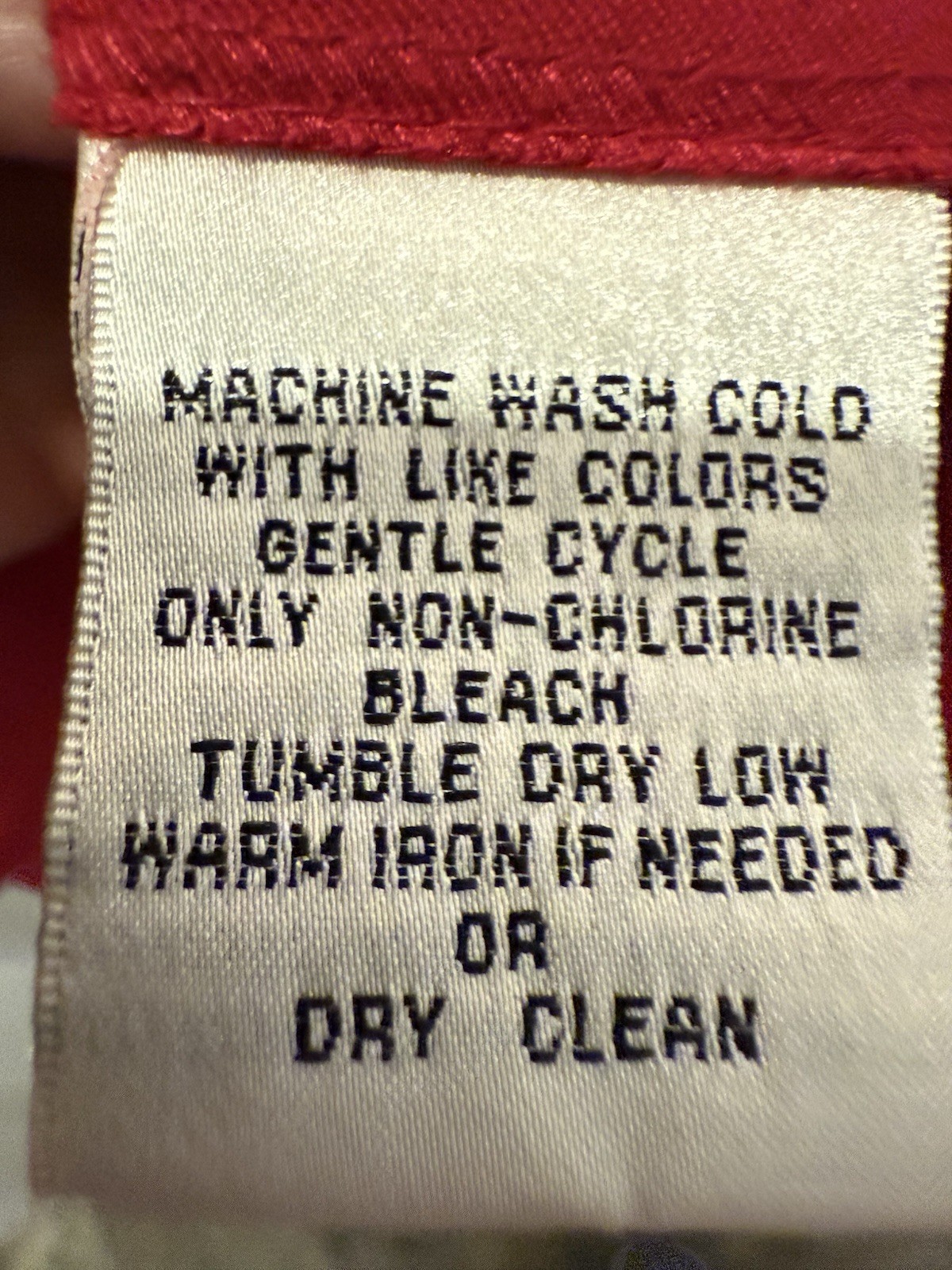 Talbots Red Button Up Stretch Collard Jacket Wome… - image 3