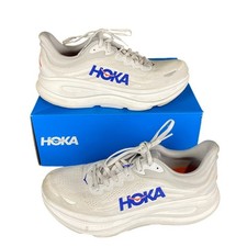 Hoka One One Bondi 9 Running Shoes Cosmic Grey/Ultramarine Men's Size 10.5 D