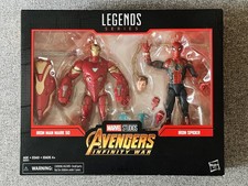 NIB Marvel Legends 80th Avengers Infinity War IRON MAN MARK 50 & IRON SPIDER