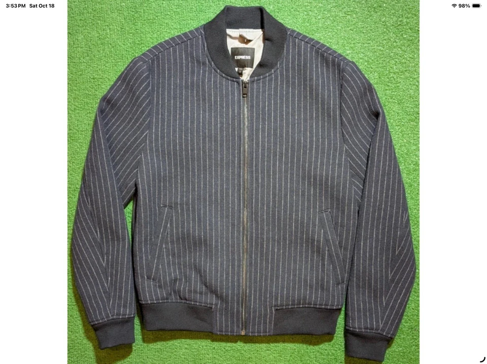 Express Wool Bomber - Image 3 of 4