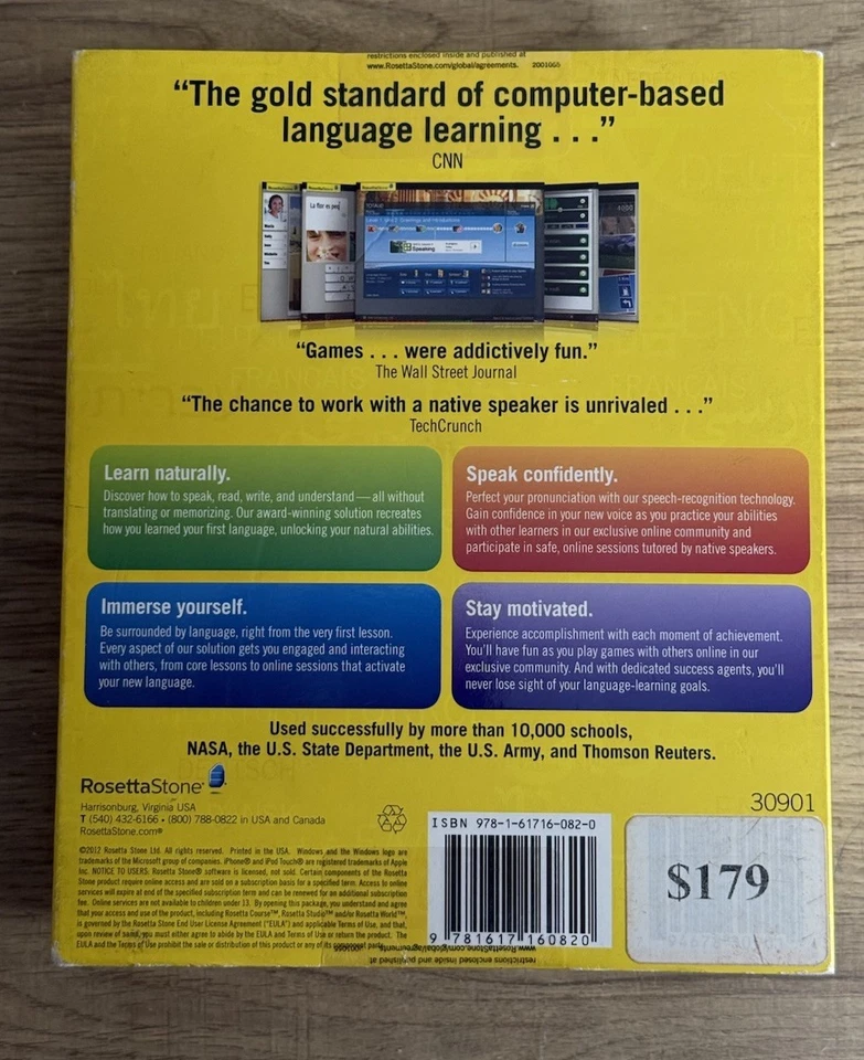 Rosetta Stone Spanish Latin America Level 1 Set – Brand New Language Learning - Image 4 of 4