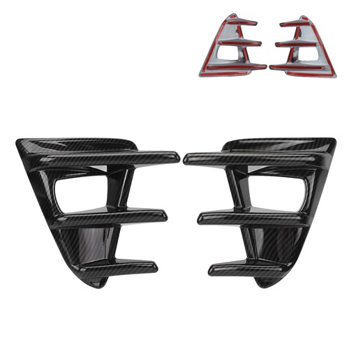 2pcs Front Fog Light Lamp Cover Trim Car Exterior Decoration Part For 86 GT86 - Picture 19 of 22