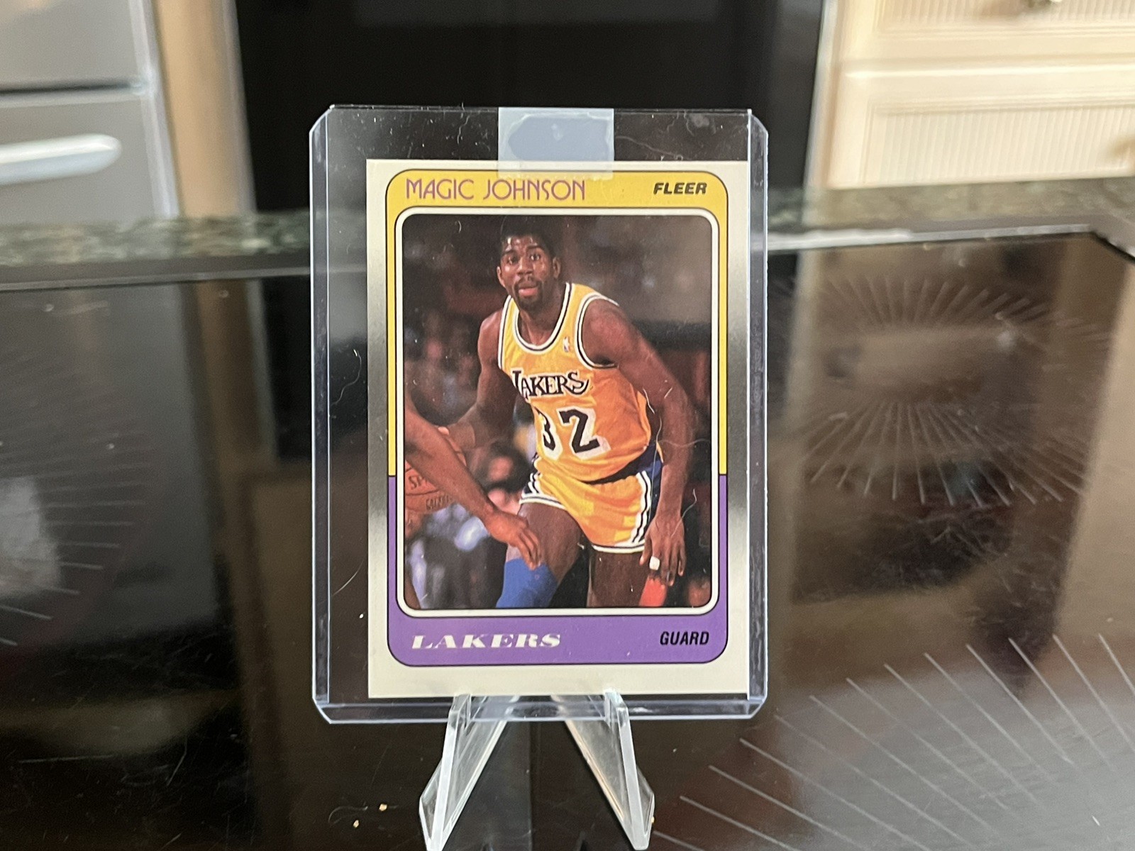 1988 Fleer Magic Johnson #67 HOF Los Angeles Lakers NM-MT