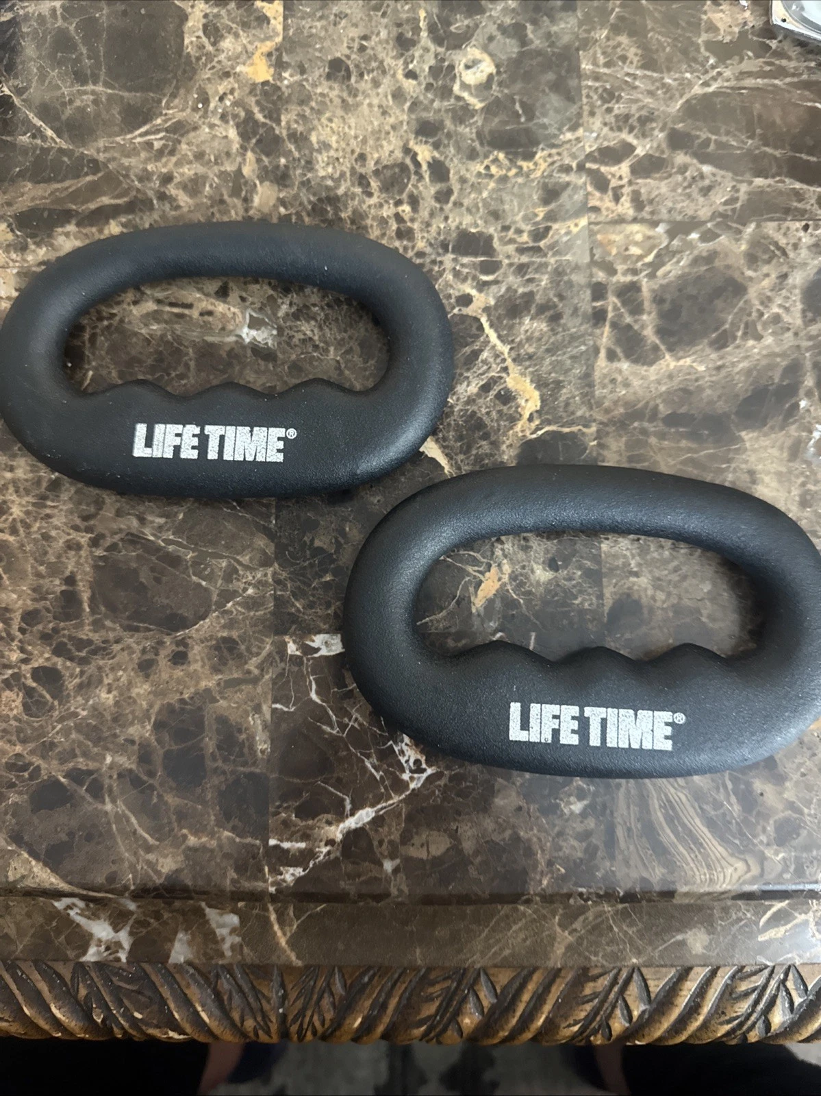 Lot Of 2 Lifetime D Grip Dumbbells - Single Weights 1LB Premium Non-Slip Grips
Opens in a new window