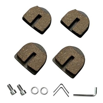 Rounded Disc Brake Pads for Razor Dirt Quad 500 E500S MX500 MX650 SX500 