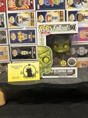 Funko Pop Fallout - Glowing One (50) GITD / Gamestop Exclusive / Box Damage