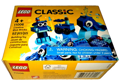 LEGO  Classic - Creative Blue Bricks 11006  Blue Brick - New 