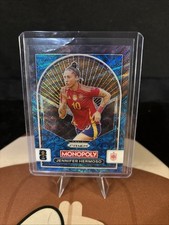 Jennifer Hermoso #98 2026 Monopoly World Cup Prizm Blue Wave Classic Icons SSP