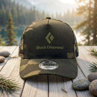 Black Diamond Embroidered 9FORTY Mesh Trucker Hat Adjustable Cap