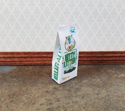 Dollhouse Kitty Cat Litter Bag 1:12 Scale Modern Miniature