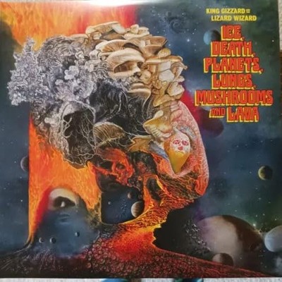 King Gizzard & The Lizard Wiza Ice, Death, Planets, Lungs, Mushrooms and La (CD)