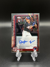 2025 Topps Chrome Update #AC-DL Daylen Lile Chrome Update Auto Rookie RC