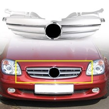 Kühlergrill Frontgill Silber Für Mercedes Benz R170 W170 SLK Class 98-04 Kühlergrill Frontgill Silber Für Mercedes Benz R170 W170 SLK Class 98-04