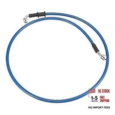 Universal 110cm 43.31" Motorcycle Brake Clutch Oil Hose Line Pipe 43 inch Blue