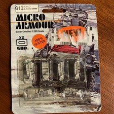 GHQ Micro Armour 1:285 Scale Pewter Wargaming Miniatures - G132 Sd7 Prime Mover