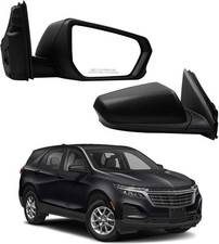 Right Passenger Side Mirror Compatible with 2018-2023 Chevy Equinox GMC Terrain