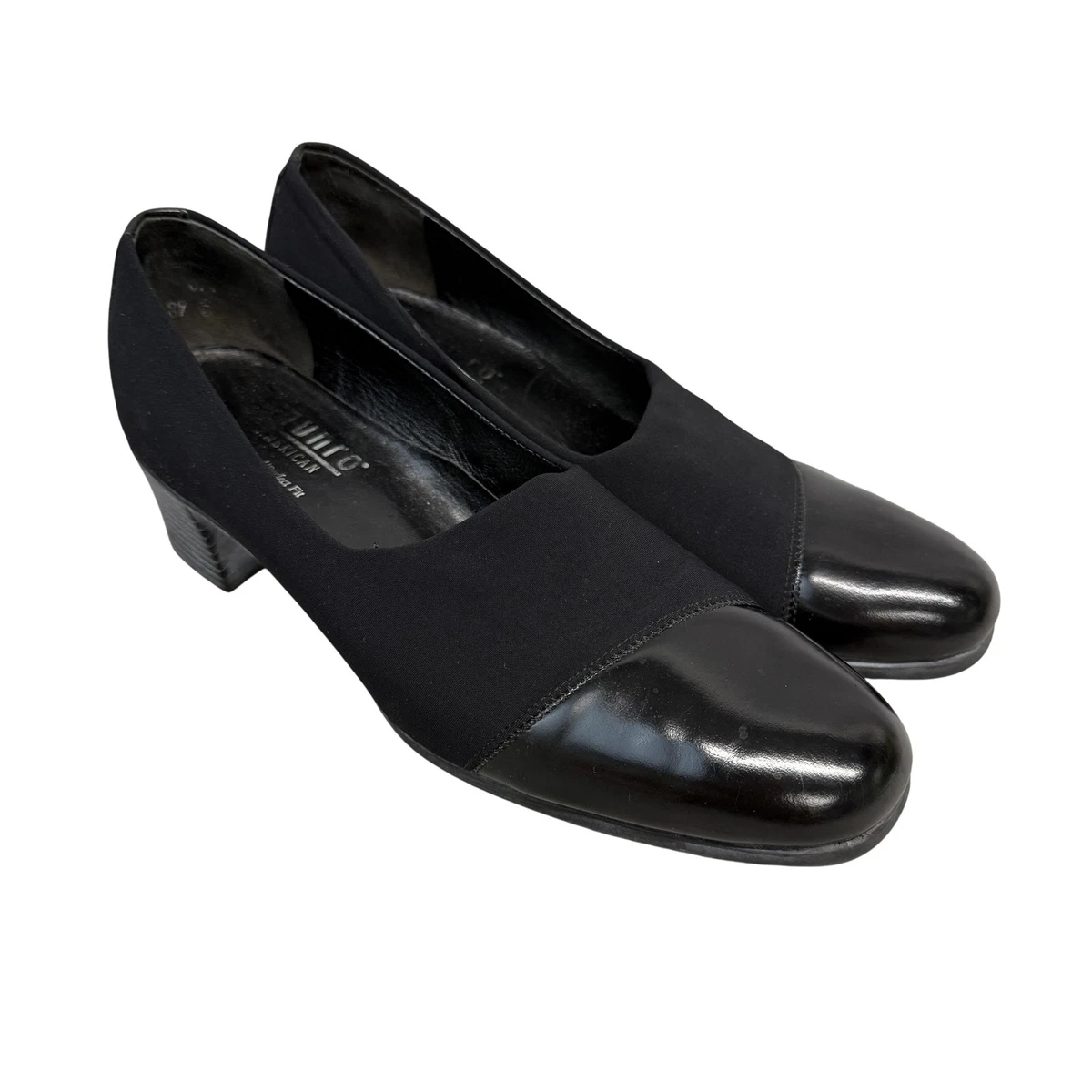 Munro Traveler Comfort Shoes Black Stretchy Classic SlipOn Women’s Sz 9.5W US/40 Munro Shoes for Women for sale | eBay main image 3