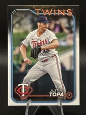 2024 Topps Update US47 Justin Topa Minnesota Twins Rookie