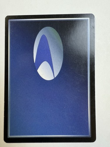 1997 Star Trek CCG: First Anthology White Border Ensign Tuvok - Picture 2 of 2