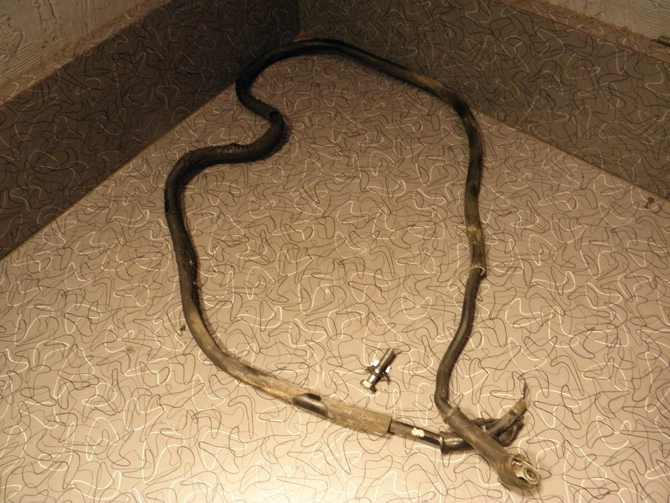 Honda CL450 CB450 1970 Electric Battery Ground Wire Foto 3 de 3