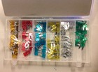 120 Assorted Car Truck Mini Fuse 5,7.5,10,15,20,25,30 AMP