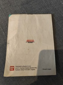 Star Wars Nintendo NES Manual UKV
