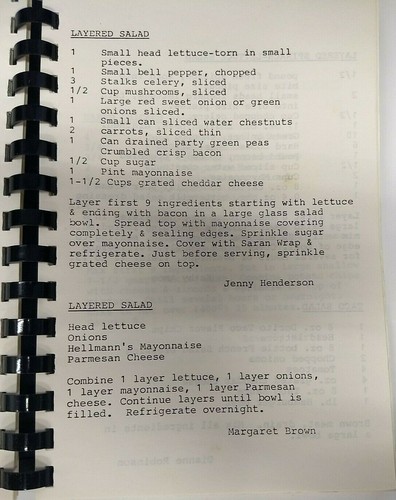 Vintage Kochbuch Wics in der Küche Chattanooga TN Kapitel 40 1989 NAWC - Bild 5 von 10