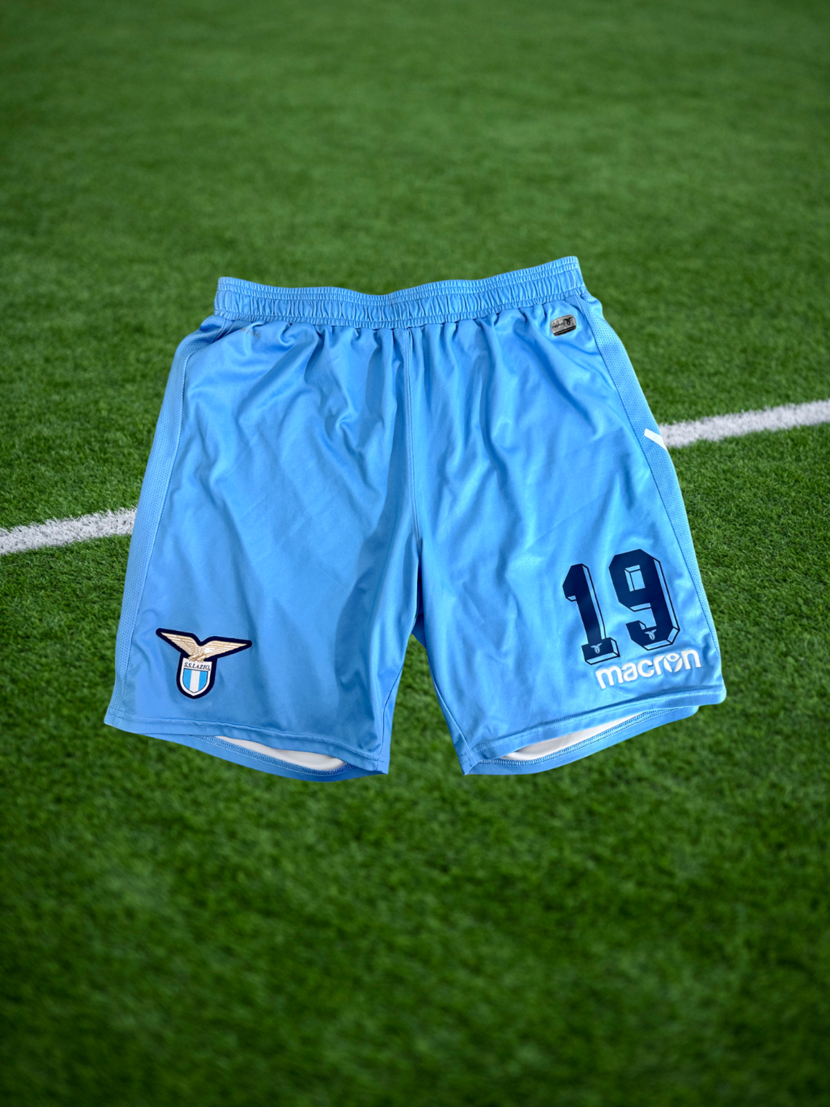 Shorts Lazio Lulic Match Worn Indossati No Maglia Shirt Camiseta Vintage COA-image