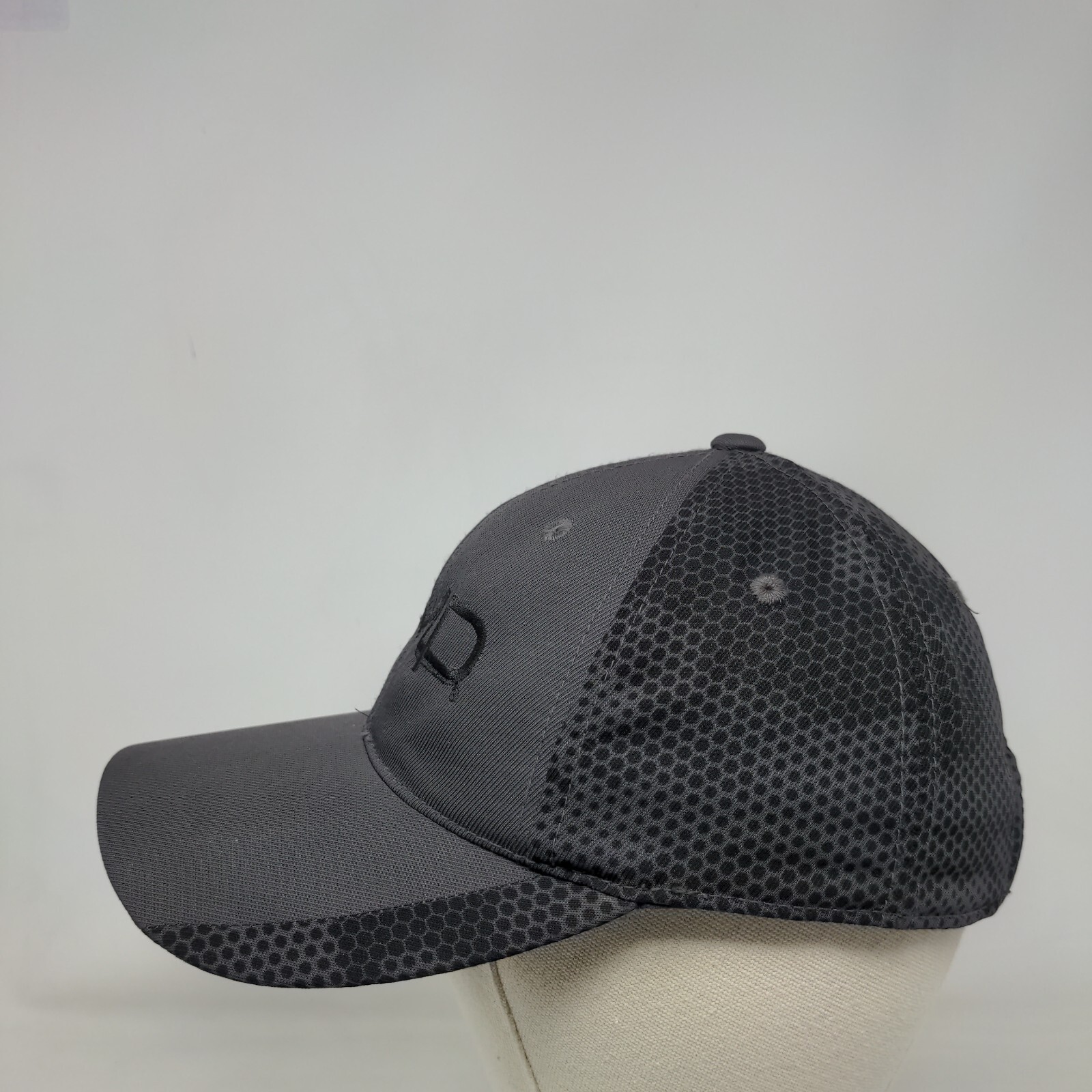 CMD Strapback Hat Gray One Size Adjustable Embroi… - image 3