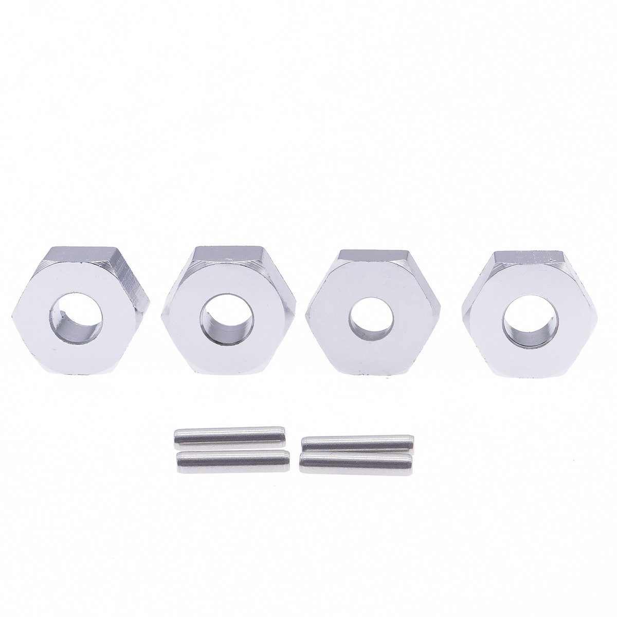 あしゅ RCAWD alloy wheel hex hub set for 1-10 ECX 2WD Ruckus Axe