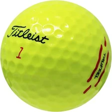48 Titleist TruFeel Yellow Used Golf Balls, Pristine Condition