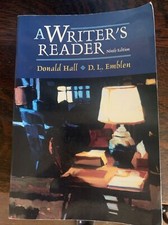 A WRITER'S READER (9TH EDITION) By Donald Hall & D L Emblen