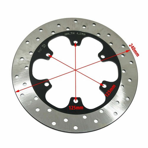 For Royal Enfield Himalayan Interceptor 650 Rear Wheel Rim Disc Brake Plate GEc - Picture 2 of 11
