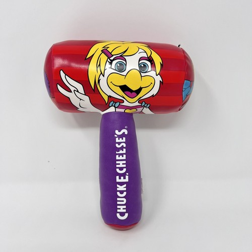 Chuck E Cheese Soft Whack A Mole Hammer Mallet Kids Toy Good Stuff Y - Picture 2 of 8