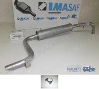 Imasaf Esd Auspuff Endtopf FüR Lancia Flaminia Coupe 2.5 + 2.8 Links 1959-1967