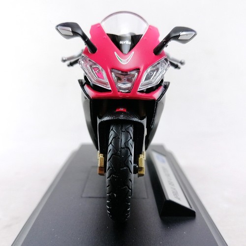 aprilia RSV4 FACTORY Motorcycle Die-cast Model Welly 1:18 Scale Toy Collection 1 - Picture 4 of 12