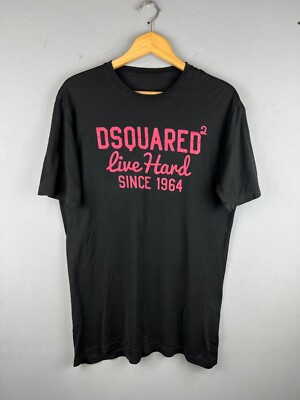 Dsquared2 Mens Black XL T Shirt