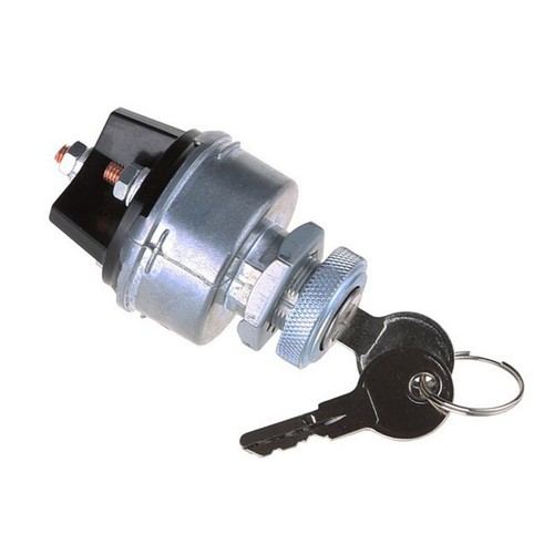 Universal Ignition Starter Switch Barrel With 2 Keys For Car Tractor Traile - Picture 2 of 6