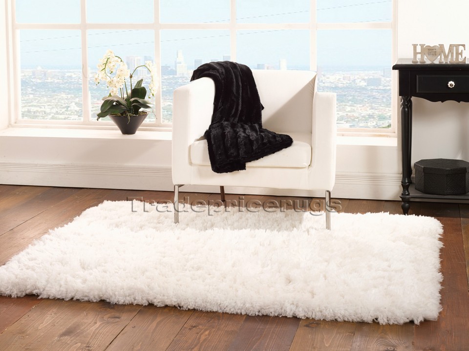 SMALL - EXTRA LARGE SUMPTUOUS LUXURY SOFT THICK FLUFFY DEEP LONG PILE ...