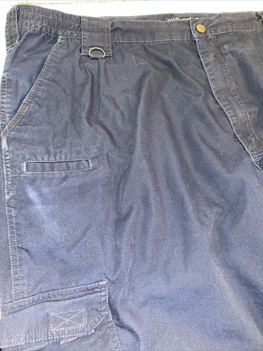 Pantalones cargo 511 Tactical Series talla 44/32 azul Pkts cintura ajustable para hombre - Imagen 5 de 11