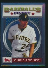 2020 Topps Baseball's Finest Flashbacks #162 Chris Archer Pirates