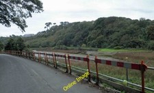 Photo 6x4 Temporary barriers to edge of  Maenporth Road Bareppa  c2013