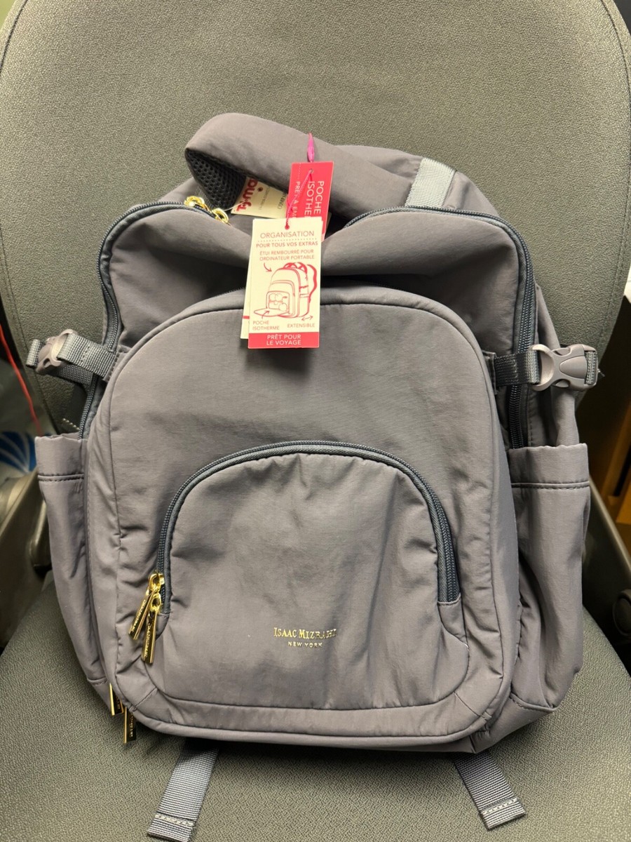 Isaac Mizrahi Viral TikTok Backpack - Holds Stanley Cup in Outside