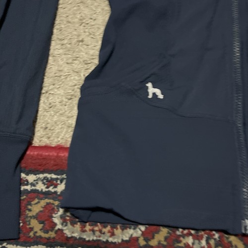 Lululemon Navy Inkwell Blue In Flux Reversible Jacket Zip Front Hooded Sz 6 - Picture 3 of 12