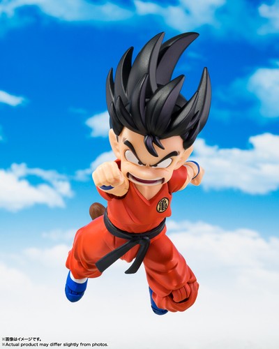 Bandai TAMASHI NATION S.H. FIGUARTS SON GOKU INNOCENT CHALLENGER NUOVO GOKU KID - Foto 6 di 8