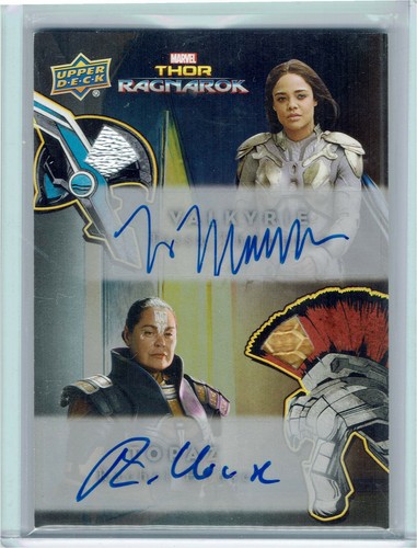 Thor Ragnarok Dual Autograph Costume Card ADA2 Tessa Thompson & Rachel House