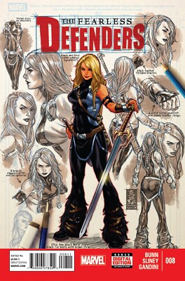 THE FEARLESS DEFENDERS #8 (2013) VF/NM MARVEL SCARCE