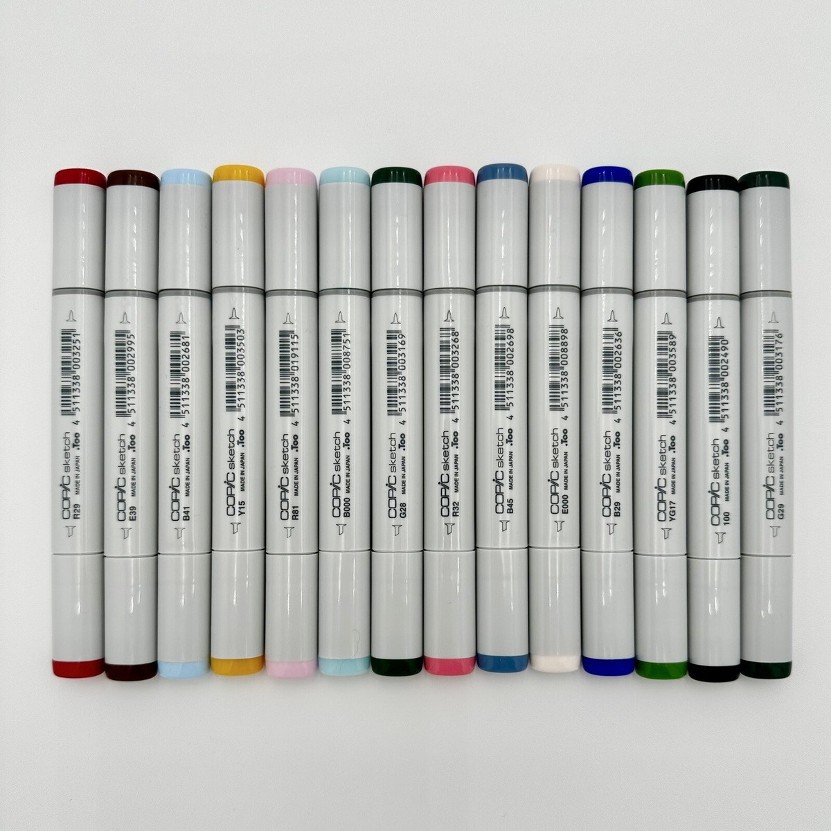 Lot Of 14 Copic Sketch Twin Tip Markers New Never Used | eBay